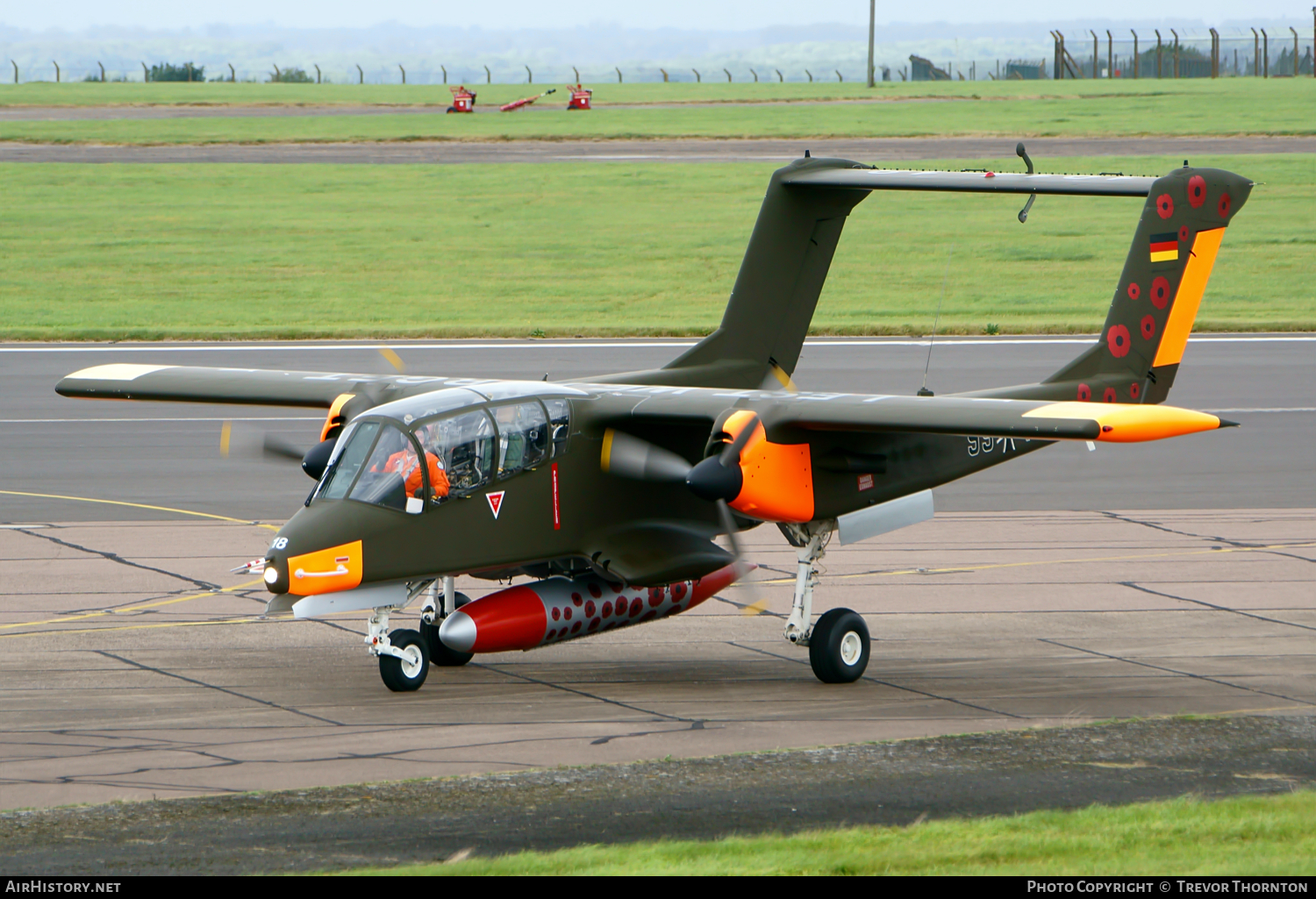 Aircraft Photo of G-ONAA / 9918 | North American Rockwell OV-10B Bronco | Germany - Air Force | AirHistory.net #92556