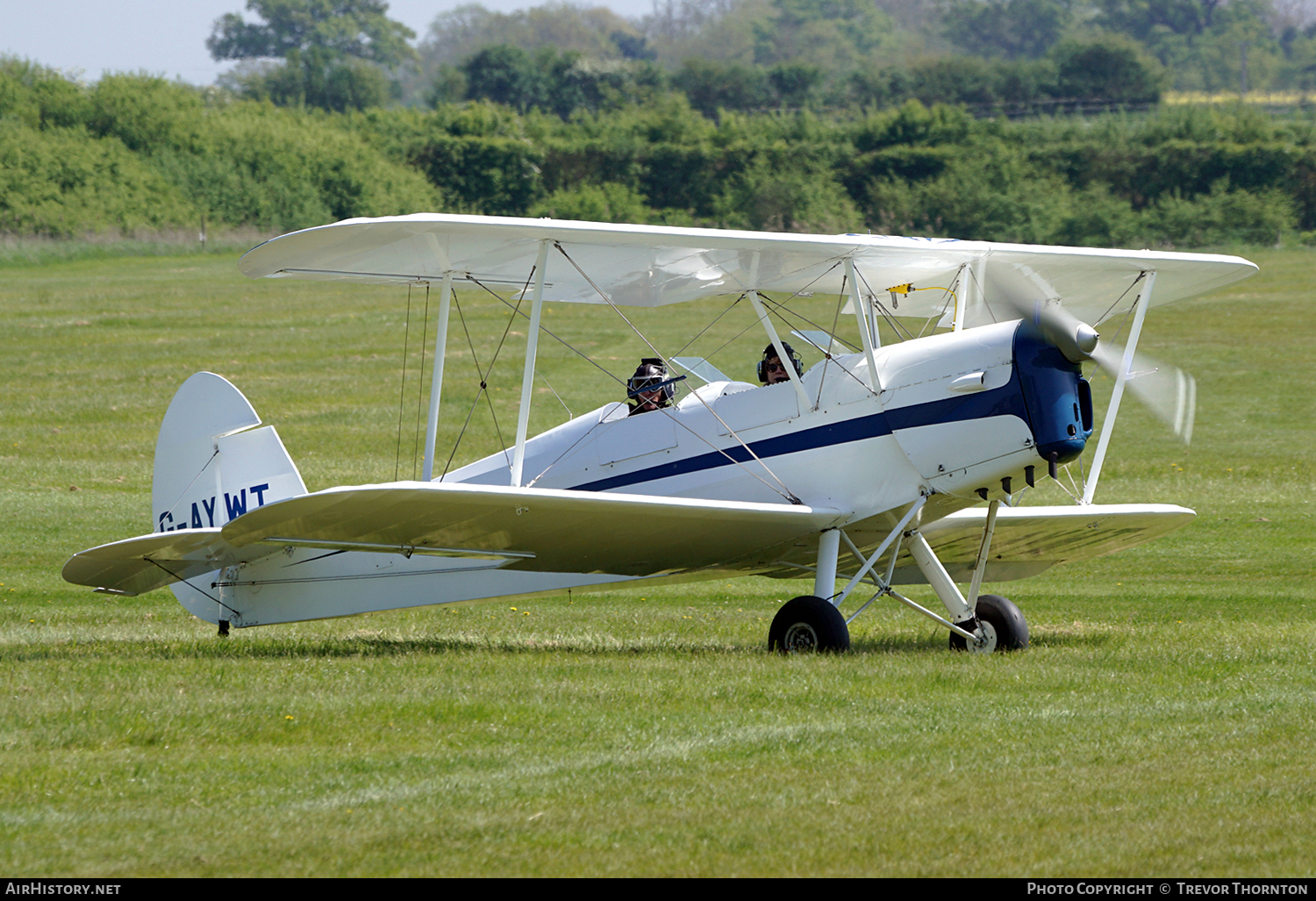 Aircraft Photo of G-AYWT | AIA Stampe SV-4C | AirHistory.net #92566