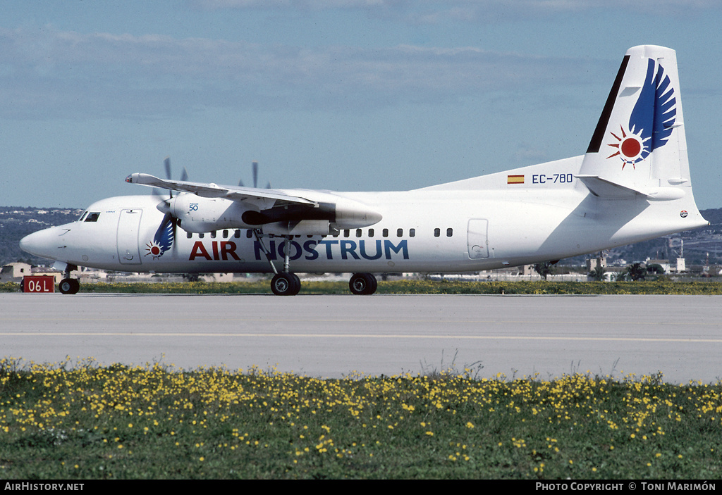 Aircraft Photo of EC-780 | Fokker 50 | Air Nostrum | AirHistory.net #92575