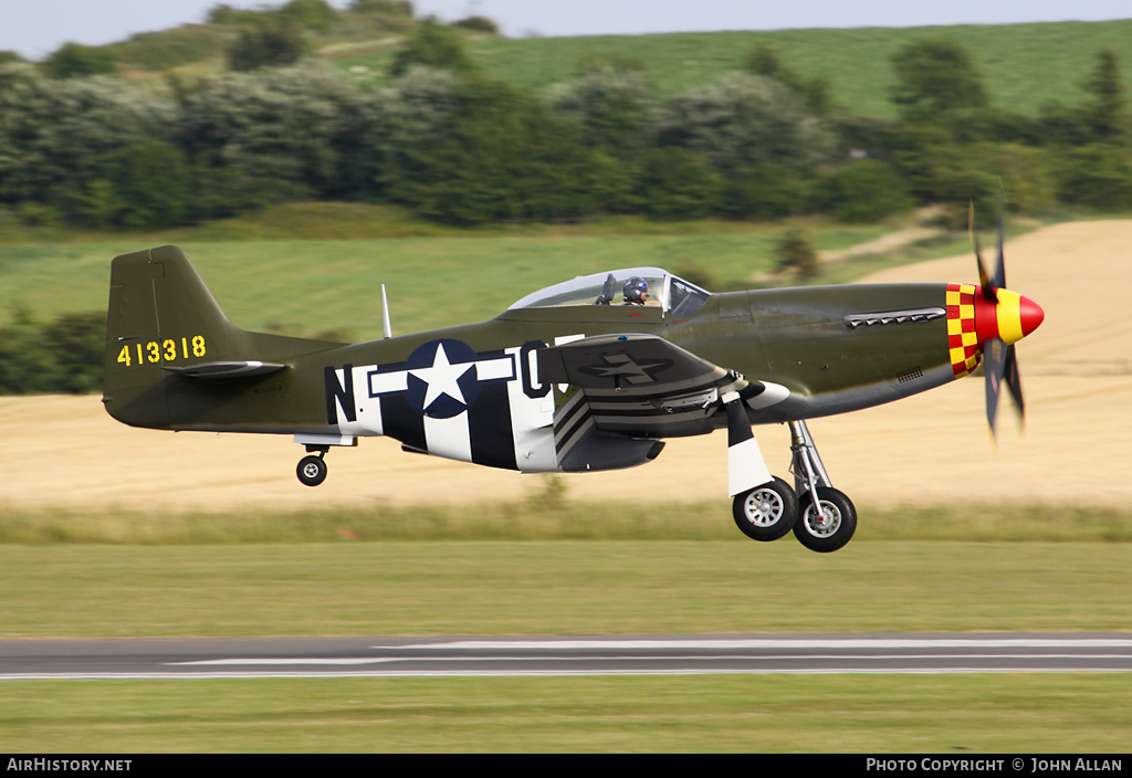 Aircraft Photo of N357FG / 413318 | North American F-6K Mustang | USA - Air Force | AirHistory.net #92598