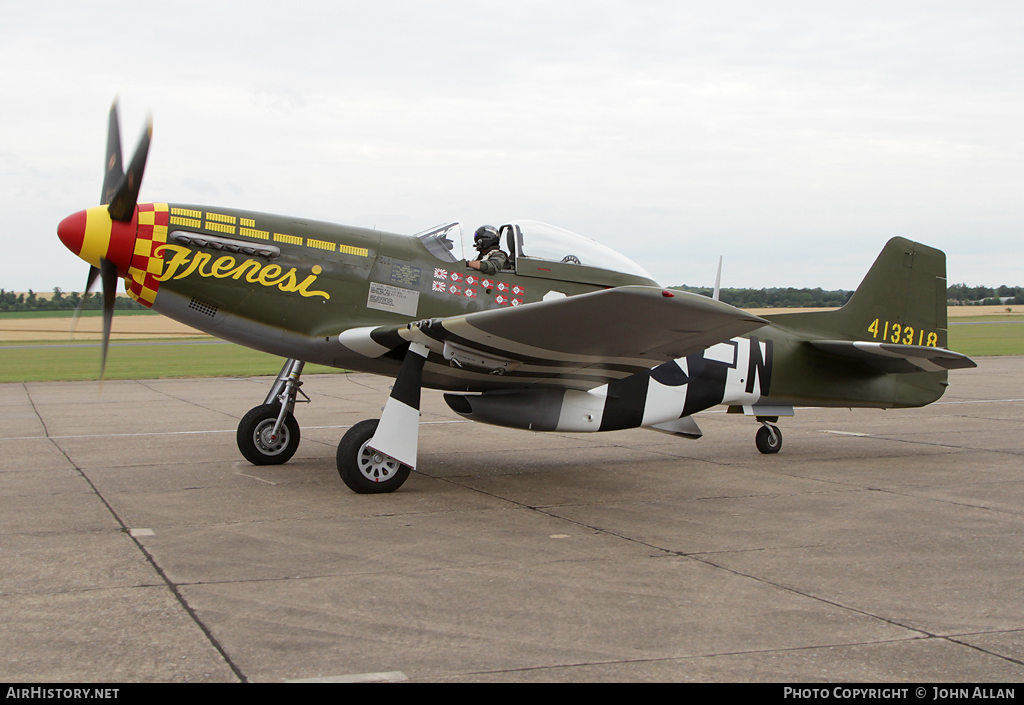 Aircraft Photo of N357FG / 413318 | North American F-6K Mustang | USA - Air Force | AirHistory.net #92599