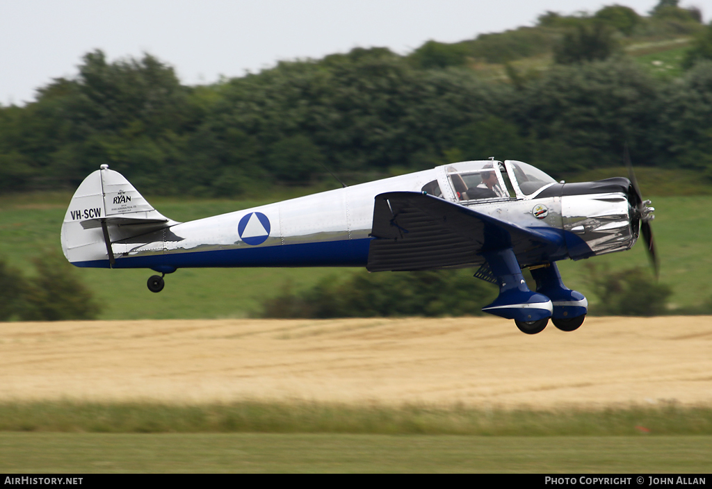 Aircraft Photo of VH-SCW | Ryan SCW-145 | AirHistory.net #92601