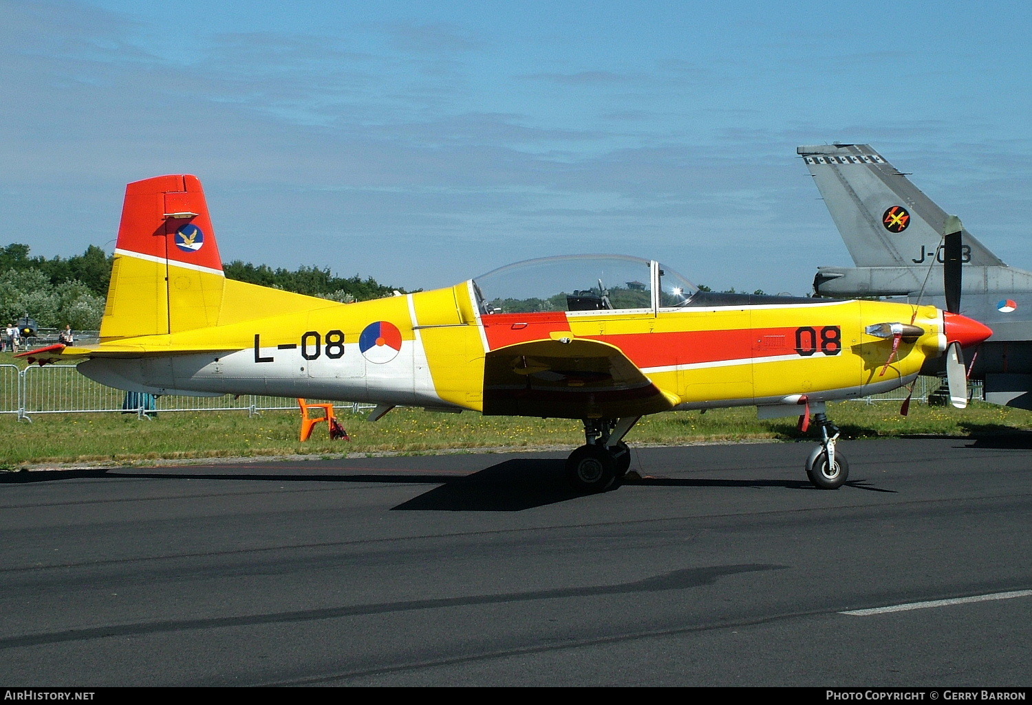 Aircraft Photo of L-08 | Pilatus PC-7 | Netherlands - Air Force | AirHistory.net #92604