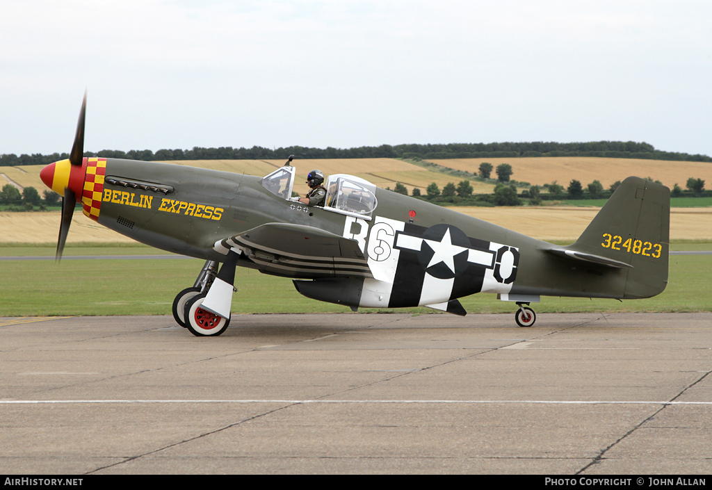 Aircraft Photo of N515ZB / 324823 | North American P-51B Mustang | USA - Air Force | AirHistory.net #92607