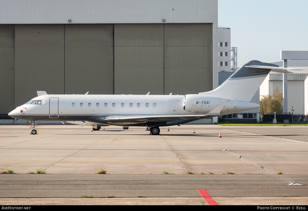 Aircraft Photo of M-YSAI | Bombardier Global 5000 (BD-700-1A11) | AirHistory.net #92609