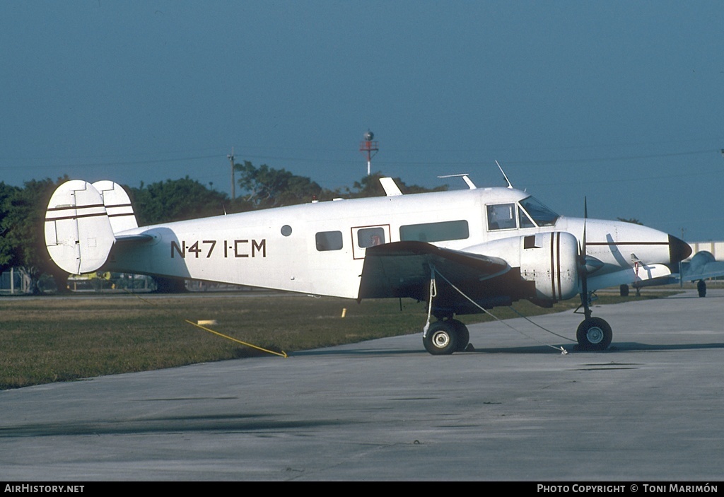 Aircraft Photo of N471CM | Beech E18S/Tri-Gear | AirHistory.net #92637