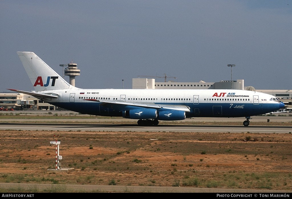 Aircraft Photo of RA-86141 | Ilyushin Il-86 | AJT Air International | AirHistory.net #92645