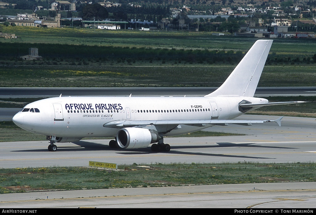 Aircraft Photo of F-GEMO | Airbus A310-304 | Afrique Airlines | AirHistory.net
