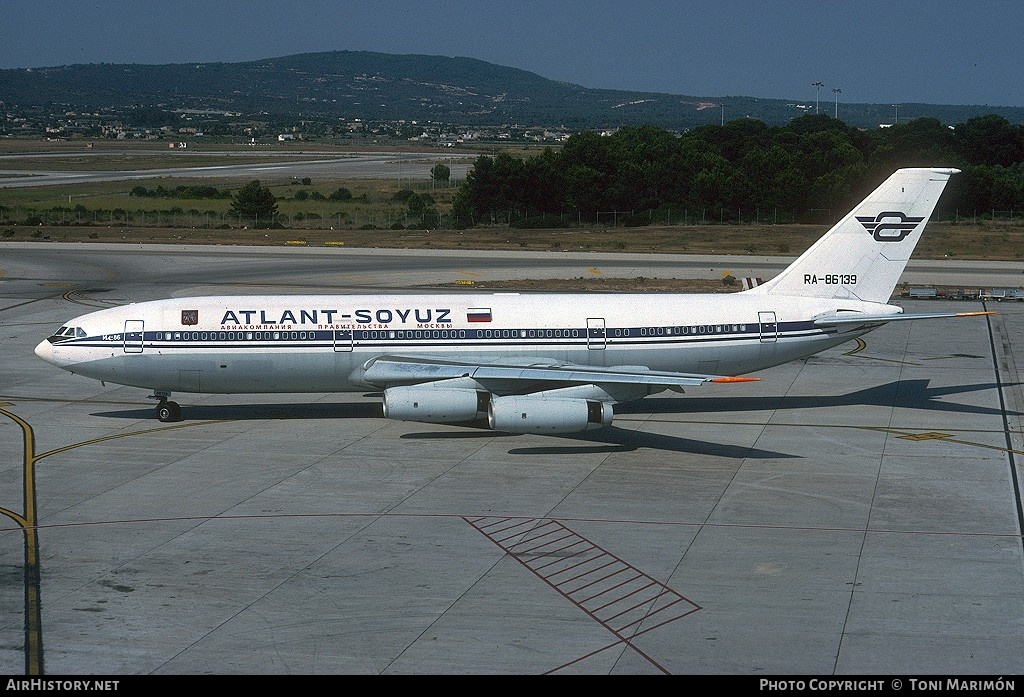 Aircraft Photo of RA-86139 | Ilyushin Il-86 | Atlant-Soyuz Airlines | AirHistory.net #92652