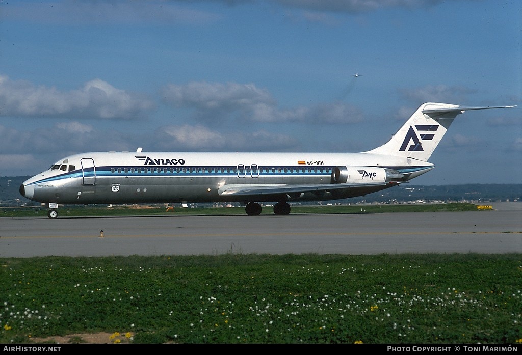 Aircraft Photo of EC-BIH | McDonnell Douglas DC-9-32 | Aviaco | AirHistory.net #92653