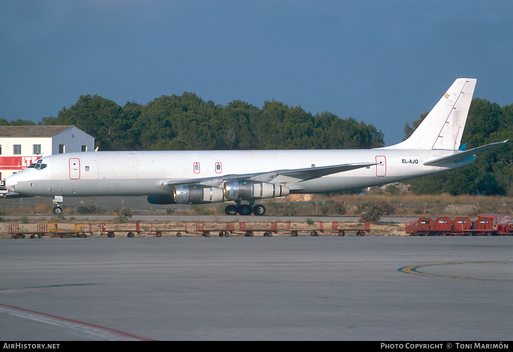 Aircraft Photo of EL-AJQ | Douglas DC-8-55(F) | AirHistory.net #92657