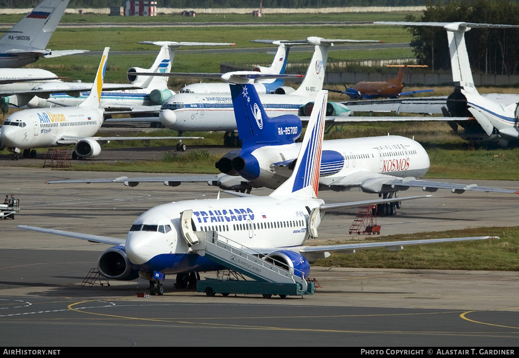 Aircraft Photo of VP-BYN | Boeing 737-524 | Transaero Airlines | AirHistory.net #92713