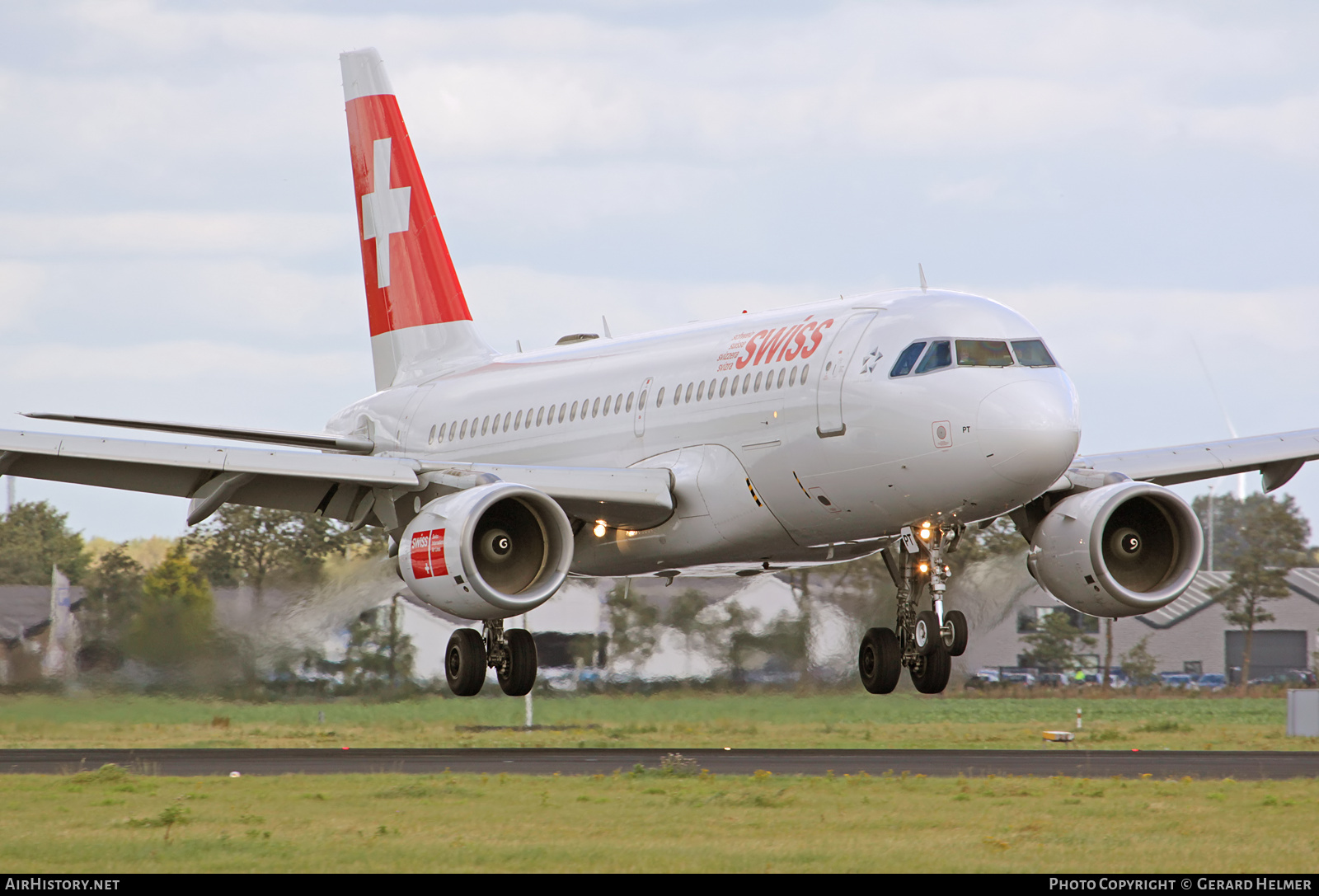 Aircraft Photo of HB-IPT | Airbus A319-112 | Swiss International Air Lines | AirHistory.net #92715