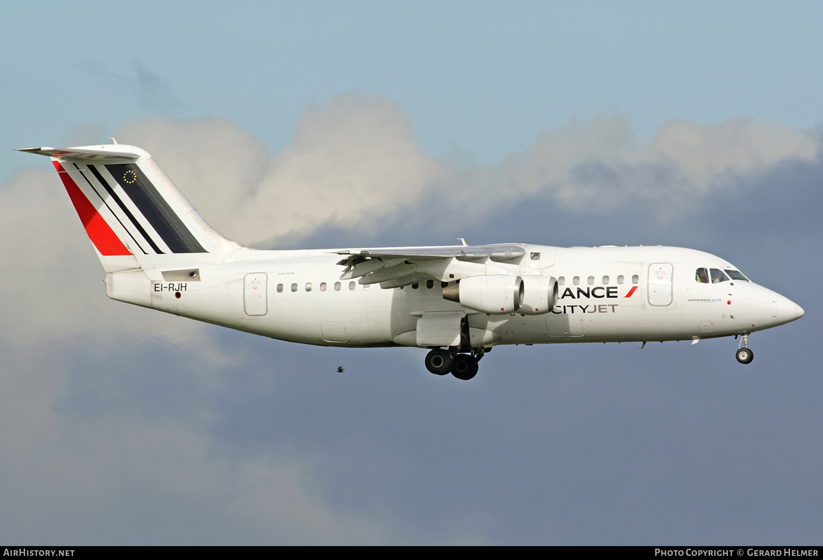 Aircraft Photo of EI-RJH | British Aerospace Avro 146-RJ85 | Air France | AirHistory.net #92717
