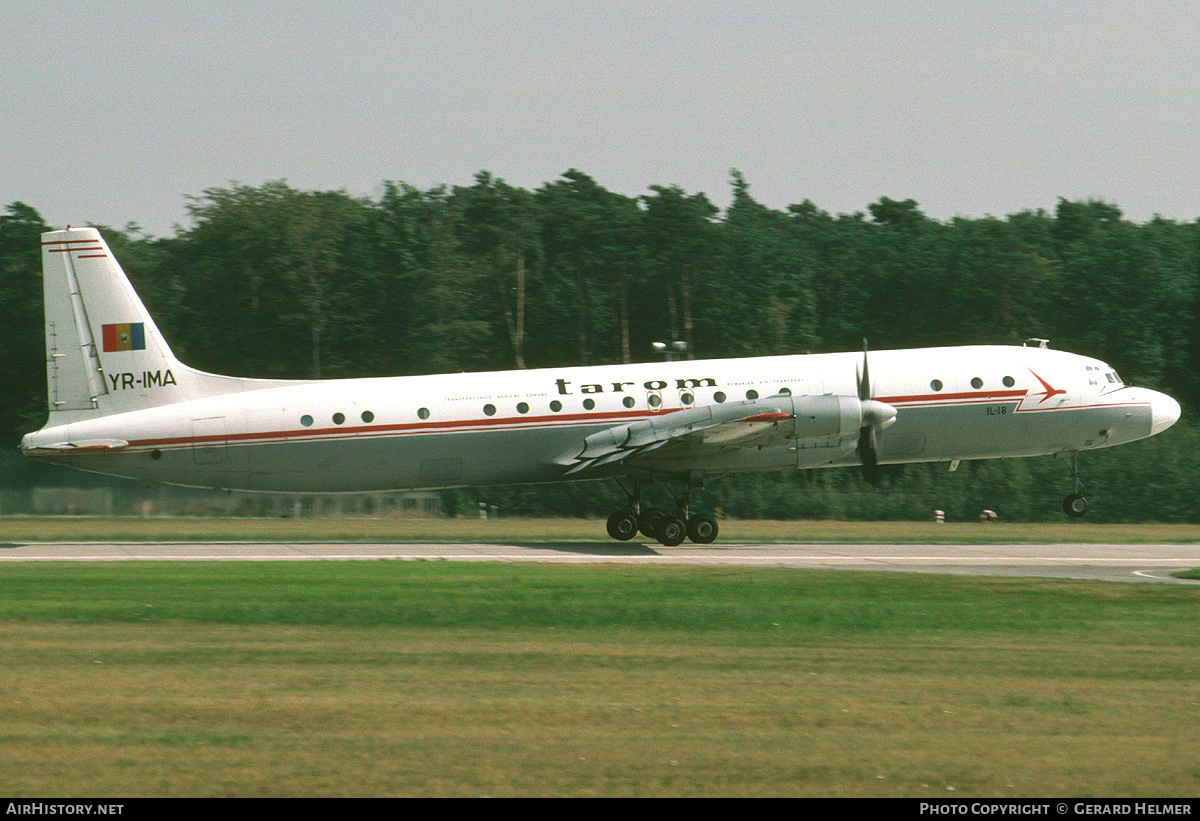 Aircraft Photo of YR-IMA | Ilyushin Il-18V | TAROM - Transporturile Aeriene Române | AirHistory.net #92728