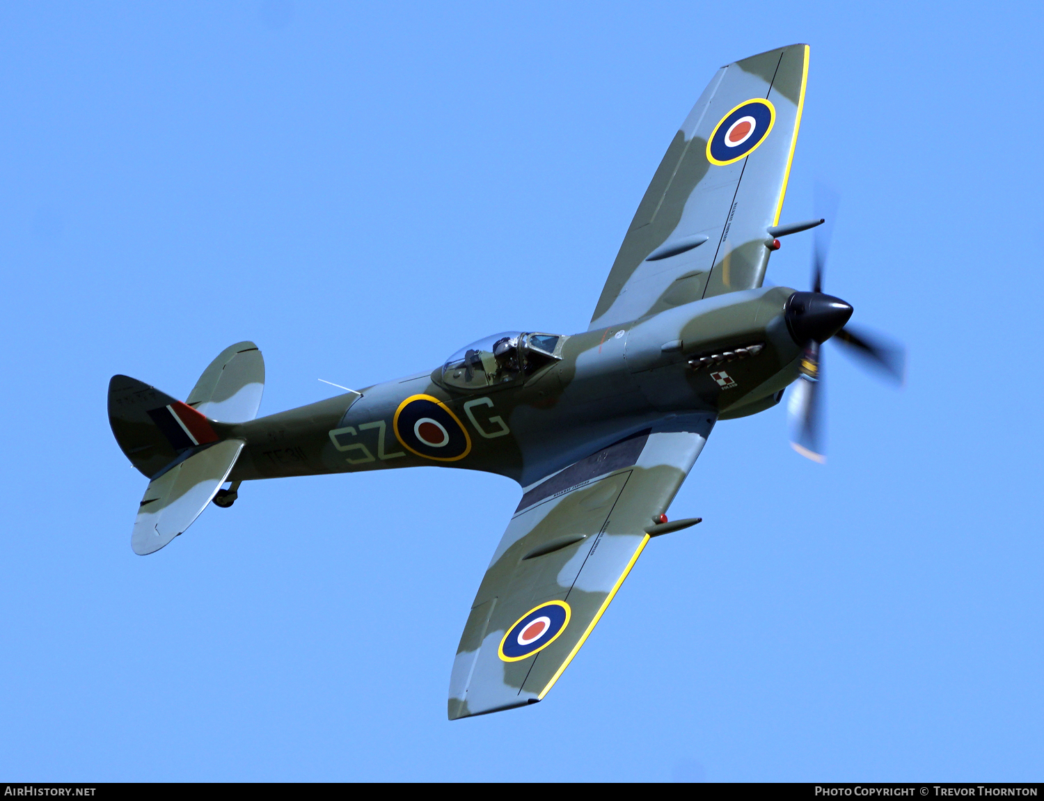Aircraft Photo of TE311 | Supermarine 361 Spitfire LF16E | UK - Air Force | AirHistory.net #92732