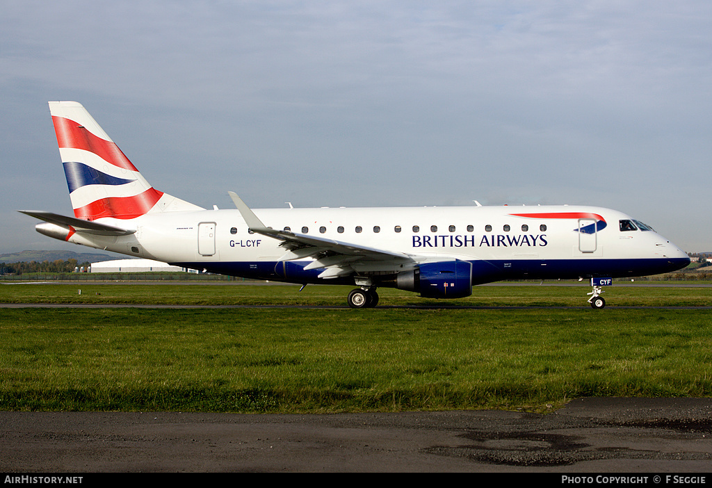 Aircraft Photo of G-LCYF | Embraer 170STD (ERJ-170-100STD) | British Airways | AirHistory.net #92736