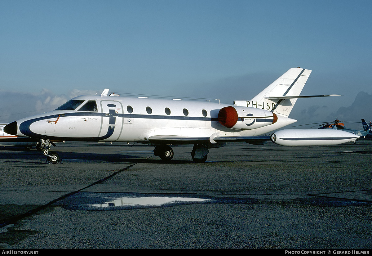 Aircraft Photo of PH-JSD | Aerospatiale SN-601 Corvette 100 | Jetstar Holland | AirHistory.net #92738
