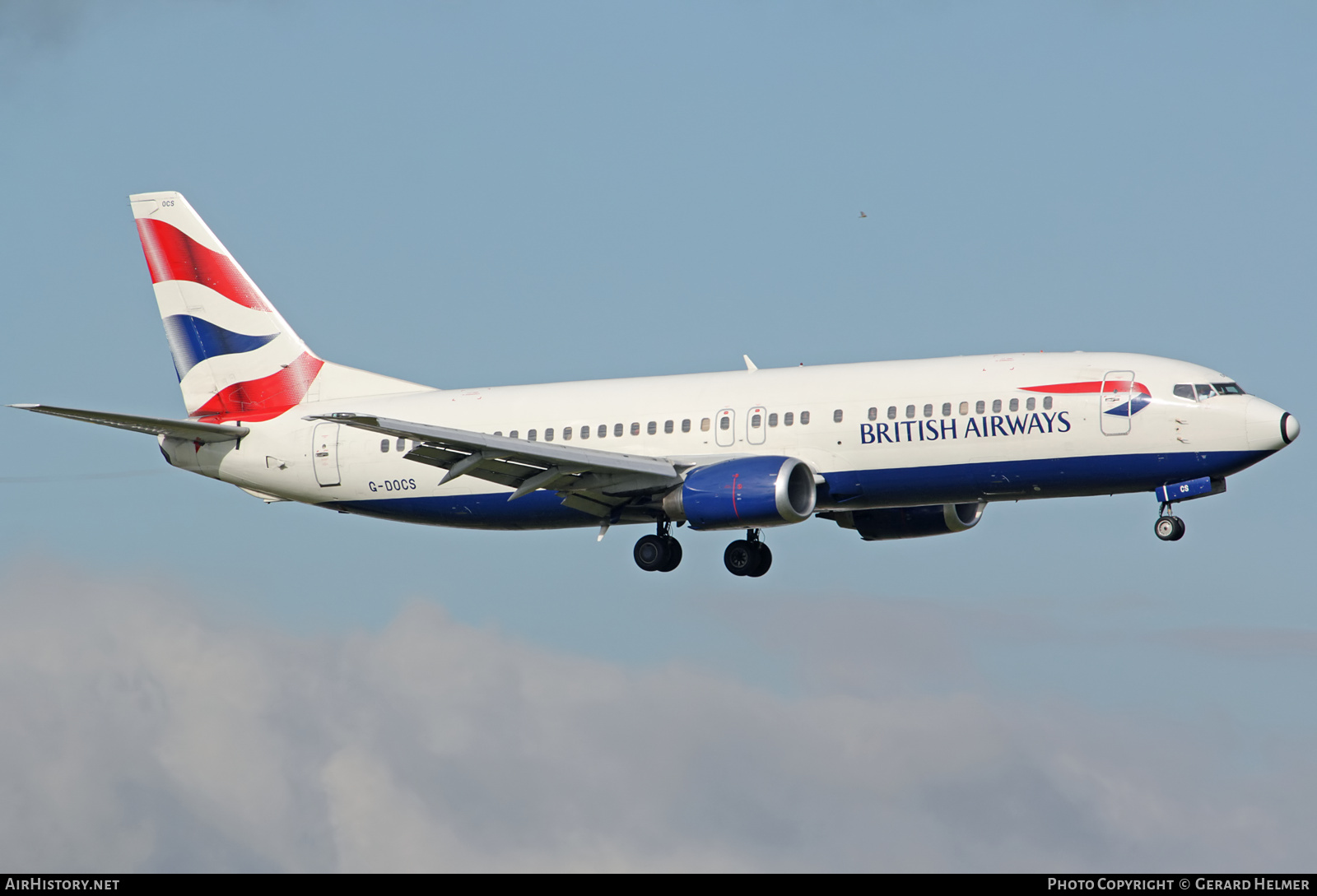 Aircraft Photo of G-DOCS | Boeing 737-436 | British Airways | AirHistory.net #92743