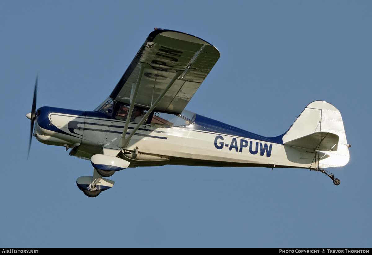 Aircraft Photo of G-APUW | Auster J-5V Autocar | AirHistory.net #92746