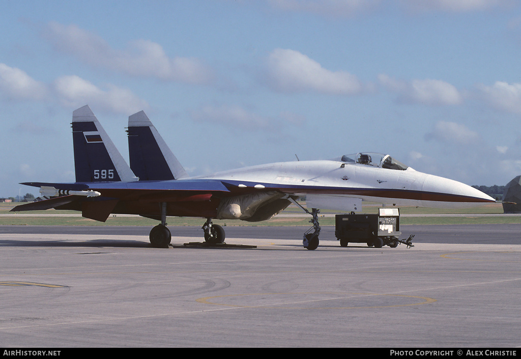 Aircraft Photo of 595 white | Sukhoi Su-27P | Russia - Air Force | AirHistory.net #92753