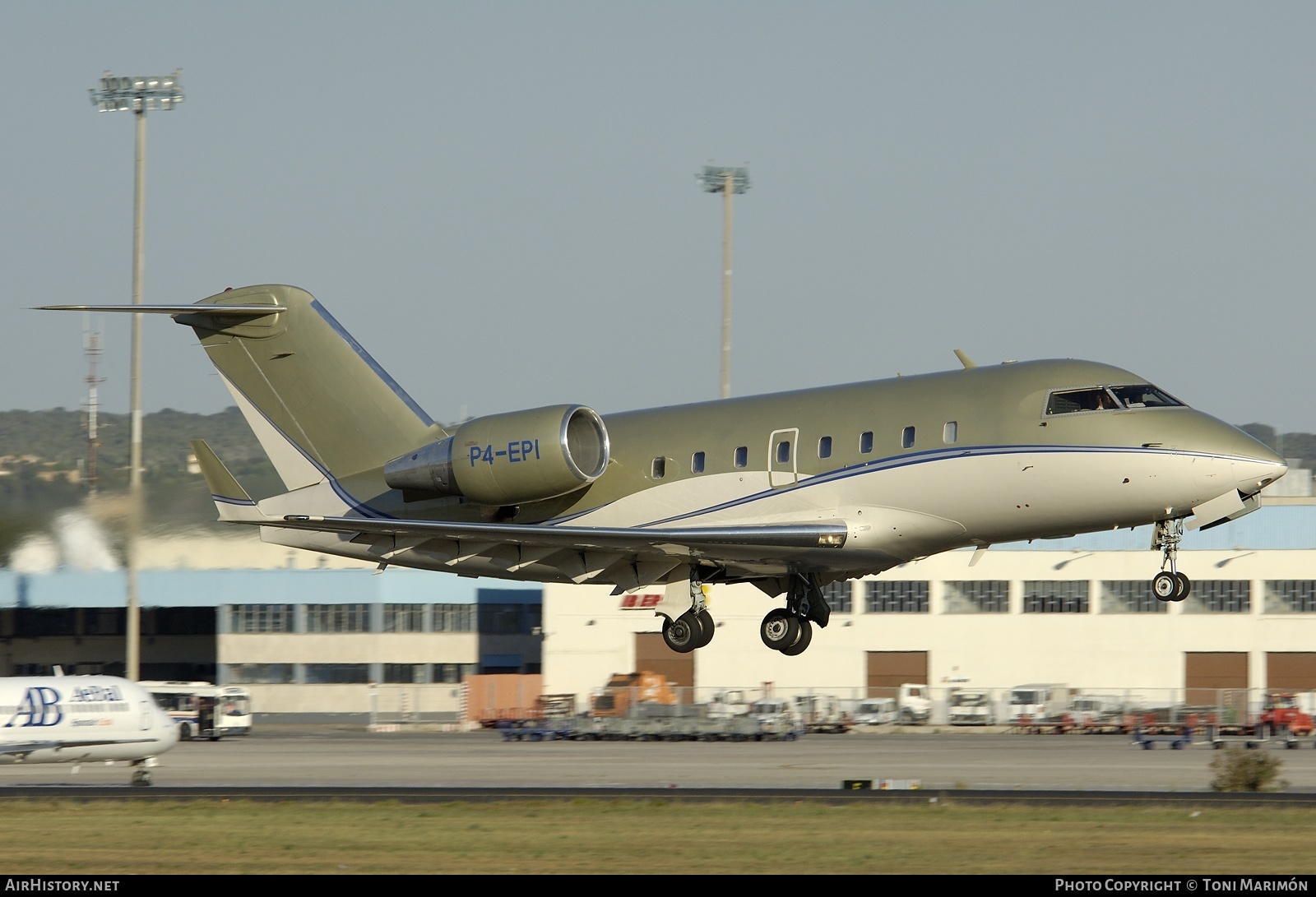 Aircraft Photo of P4-EPI | Canadair Challenger 601-3A (CL-600-2B16) | AirHistory.net #92771