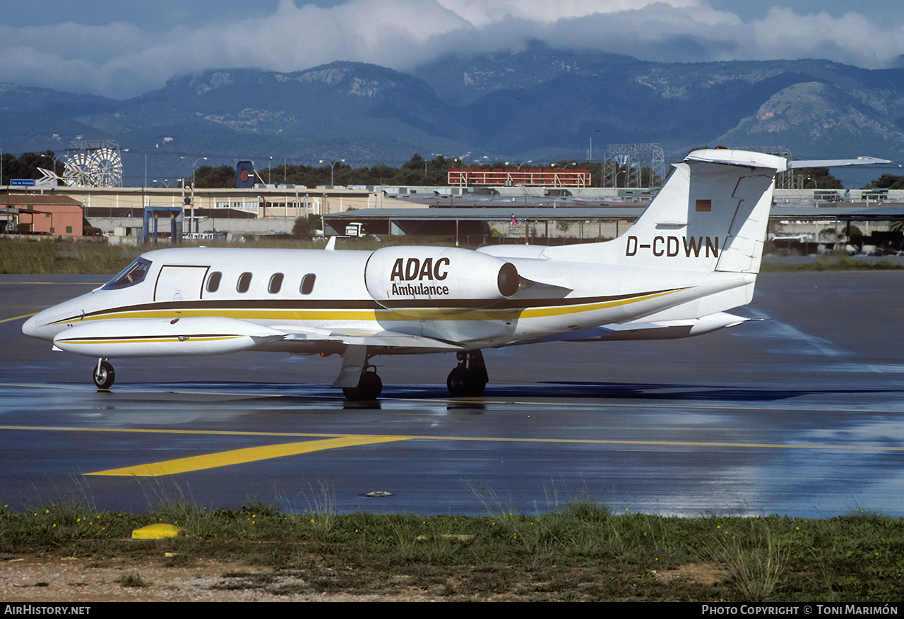 Aircraft Photo of D-CDWN | Gates Learjet 35A | ADAC Luftrettung | AirHistory.net #92772