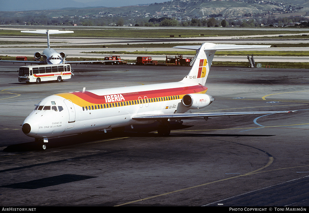 Aircraft Photo of EC-BQZ | McDonnell Douglas DC-9-32 | Iberia | AirHistory.net #92786