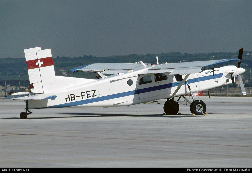 Aircraft Photo of HB-FEZ | Pilatus PC-6/B2-H4 Turbo Porter | Zimex Aviation | AirHistory.net #92788