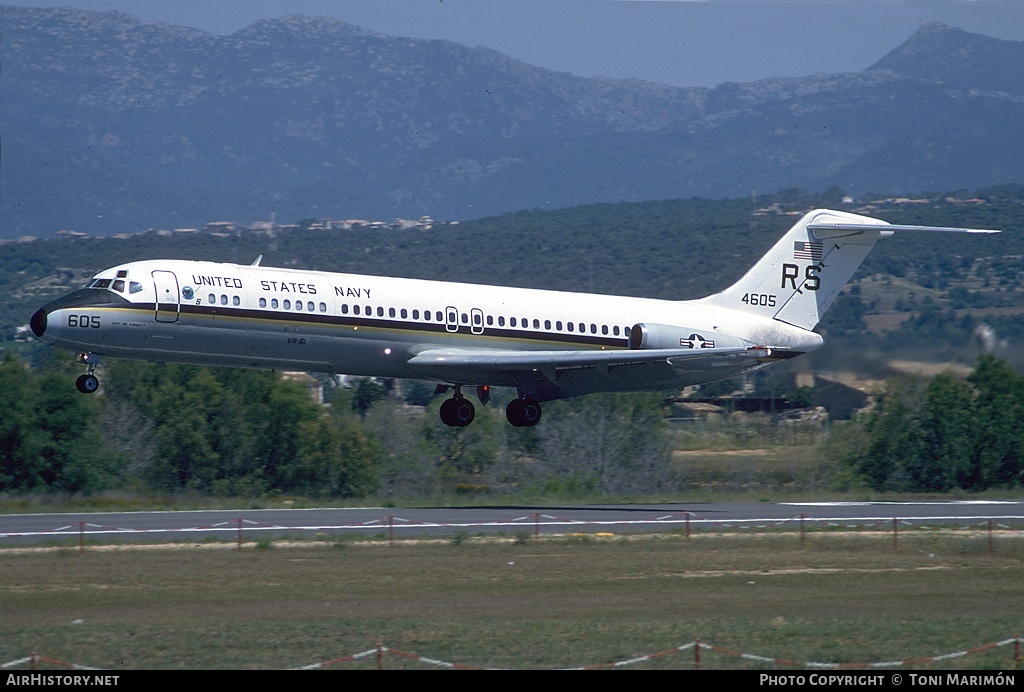 Aircraft Photo of 164605 | McDonnell Douglas C-9B Skytrain II | USA - Navy | AirHistory.net #92791