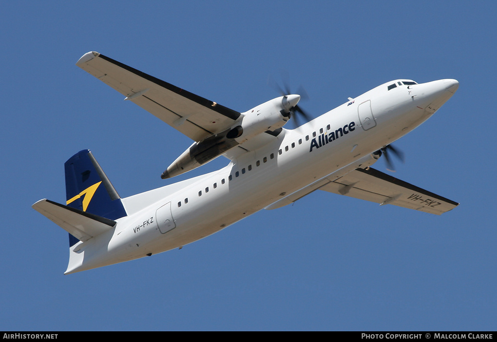 Aircraft Photo of VH-FKZ | Fokker 50 | Alliance Airlines | AirHistory.net #92812