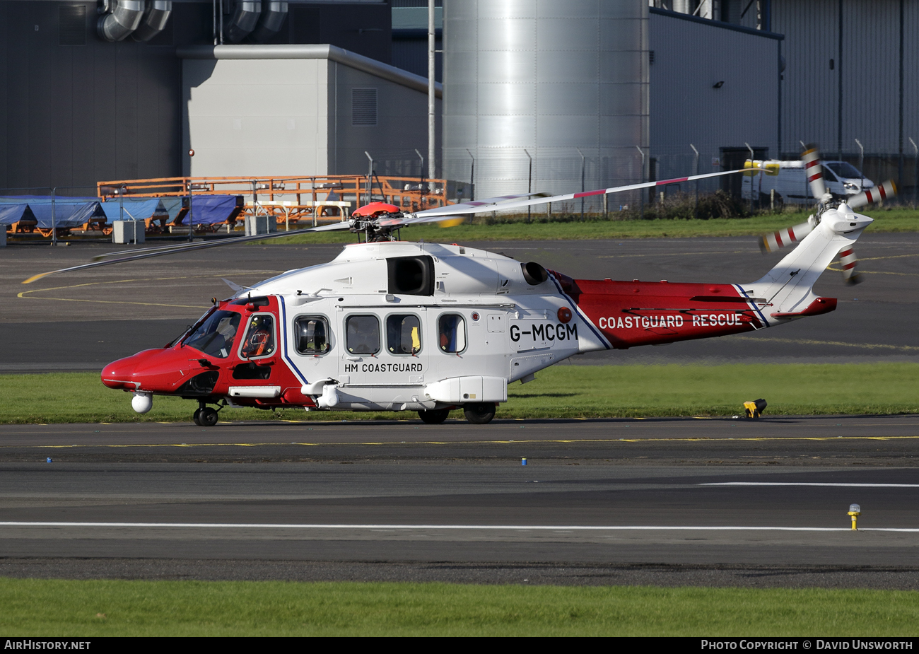 Aircraft Photo of G-MCGM | AgustaWestland AW-189 | HM Coastguard | AirHistory.net #92817