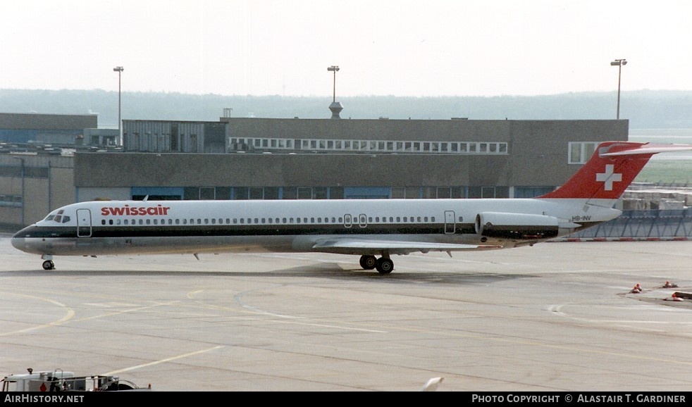 Aircraft Photo of HB-INV | McDonnell Douglas MD-83 (DC-9-83) | Swissair | AirHistory.net #92819
