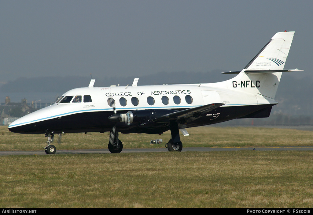 Aircraft Photo of G-NFLC | Handley Page HP-137 Jetstream 1 | Cranfield College of Aeronautics | AirHistory.net #92850