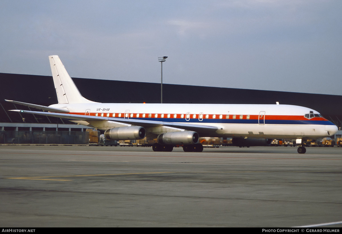 Aircraft Photo of VR-BHM | McDonnell Douglas DC-8-62H | AirHistory.net #92867