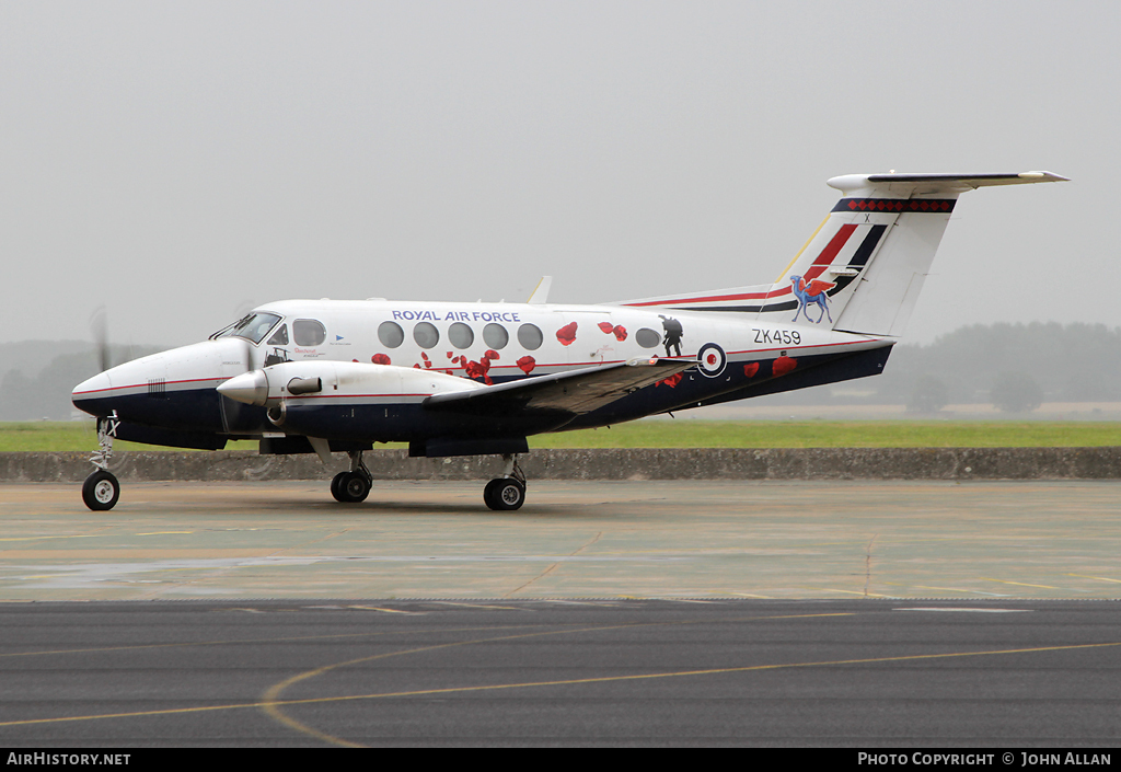 Aircraft Photo of ZK459 | Hawker Beechcraft B200GT King Air | UK - Air Force | AirHistory.net #92884