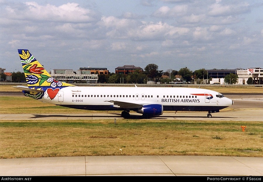 Aircraft Photo of G-DOCE | Boeing 737-436 | British Airways | AirHistory.net #92892