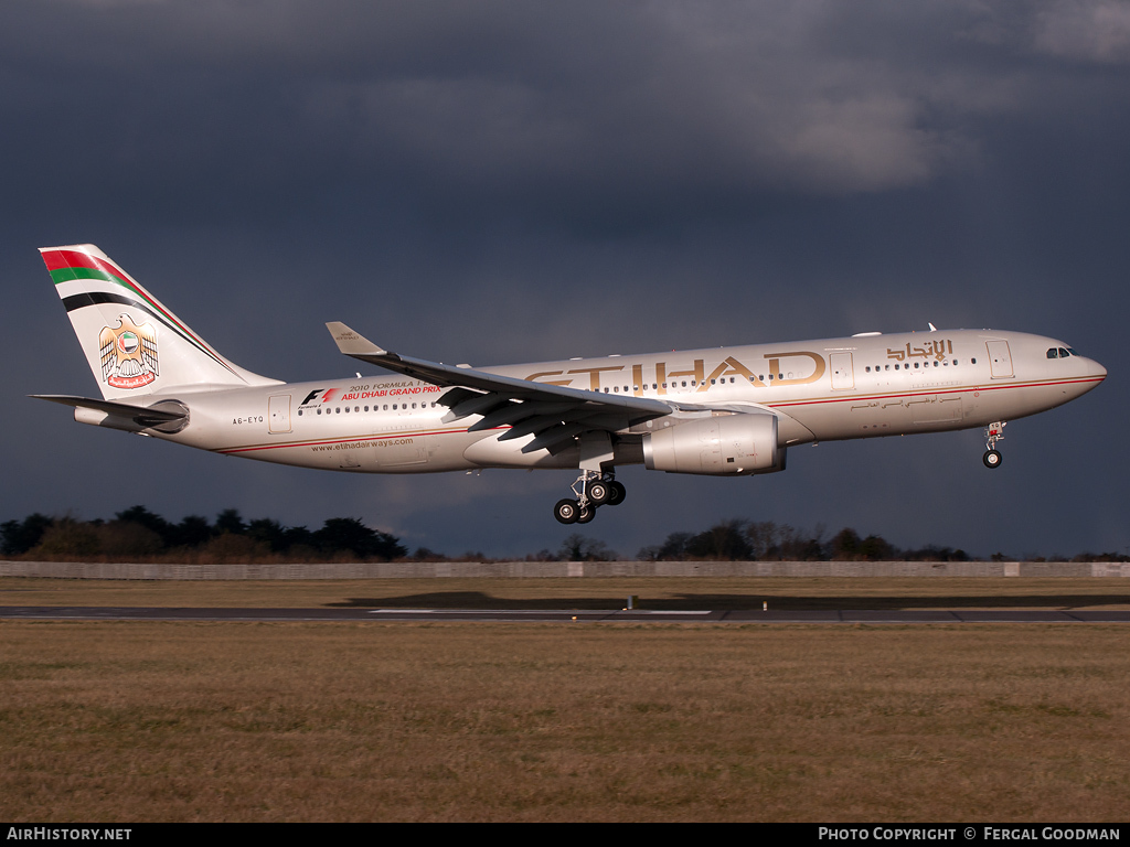 Aircraft Photo of A6-EYQ | Airbus A330-243 | Etihad Airways | AirHistory.net #92900