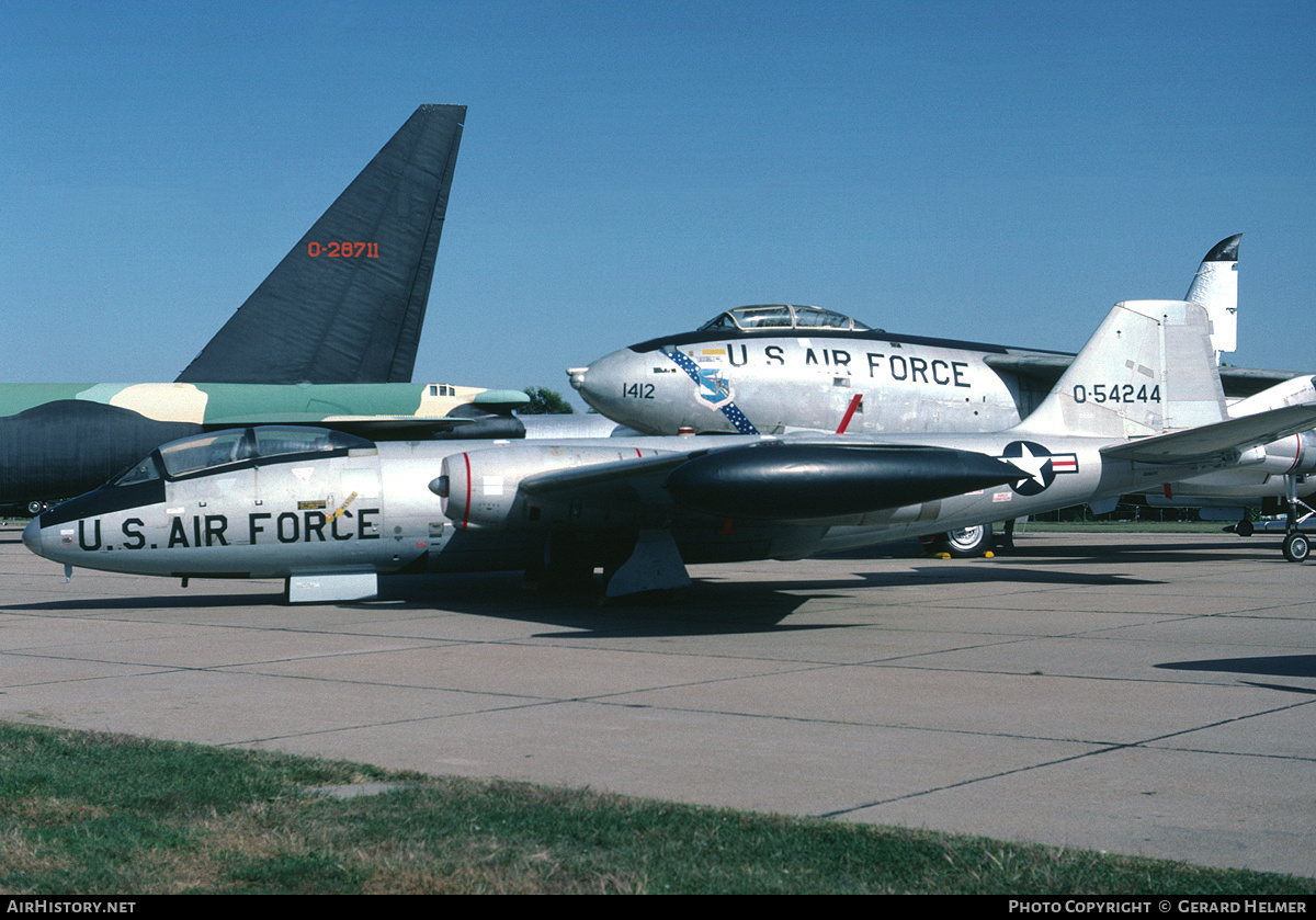 Aircraft Photo of 55-4244 / 0-54244 | Martin B-57E Canberra | USA - Air Force | AirHistory.net #92908