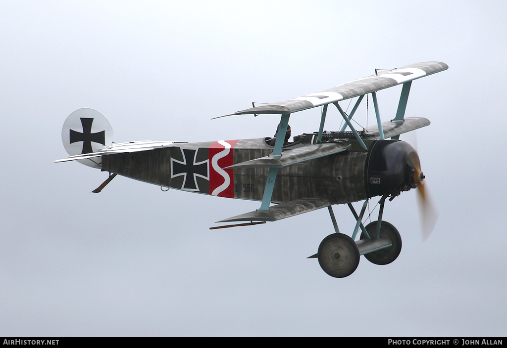 Aircraft Photo of G-CFHY / 556/17 | Fokker Dr.1 (replica) | Germany - Air Force | AirHistory.net #92921