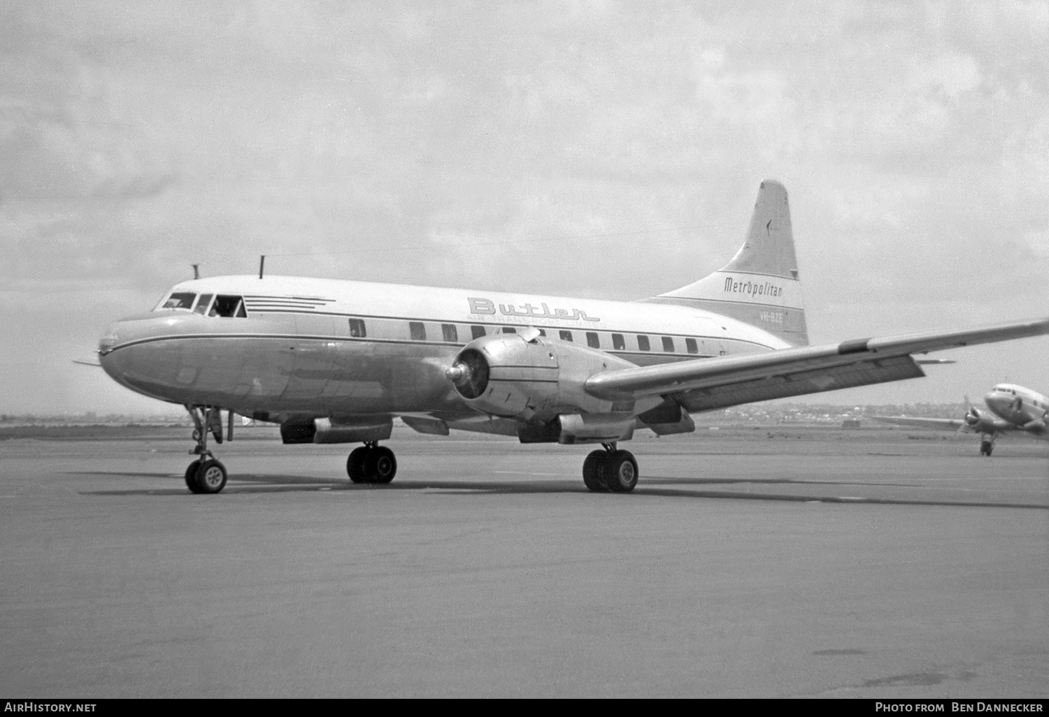 Aircraft Photo of VH-BZE | Convair 340-51A | Butler Air Transport | AirHistory.net #92926