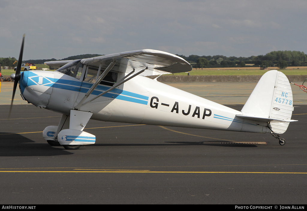 Aircraft Photo of G-AJAP | Luscombe 8A Silvaire | AirHistory.net #92939