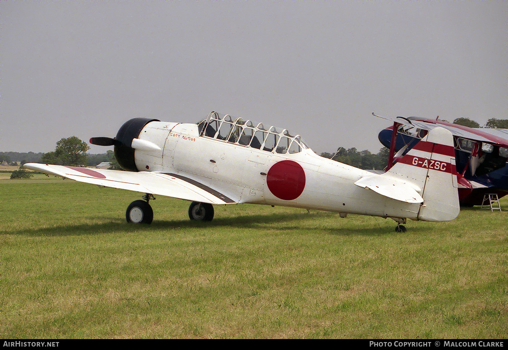 Aircraft Photo of G-AZSC | North American AT-16 Harvard IIB | Japan - Air Force | AirHistory.net #92942