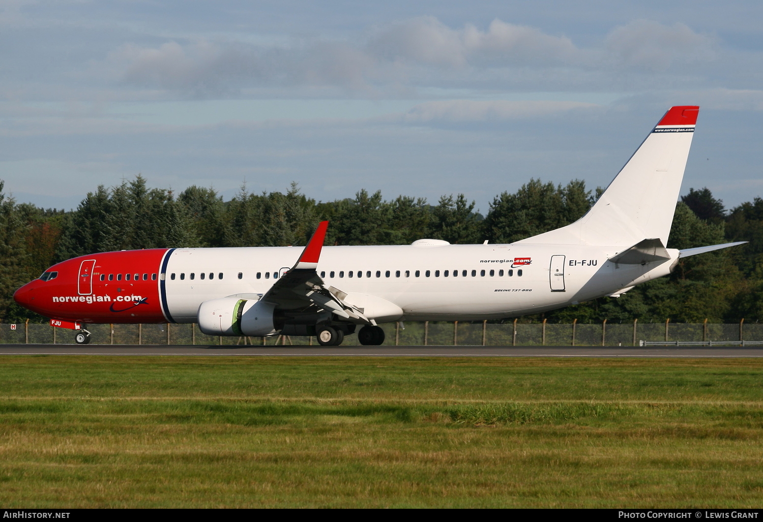 Aircraft Photo of EI-FJU | Boeing 737-8JP | Norwegian | AirHistory.net #92945
