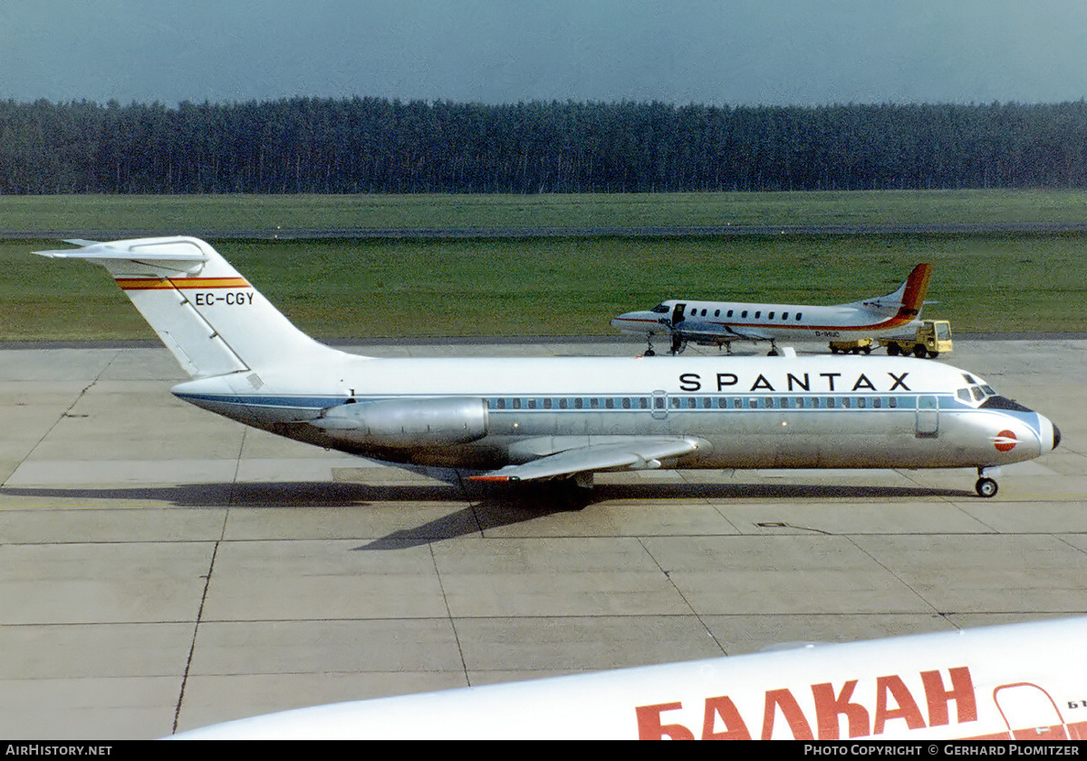 Aircraft Photo of EC-CGY | Douglas DC-9-14 | Spantax | AirHistory.net #92956