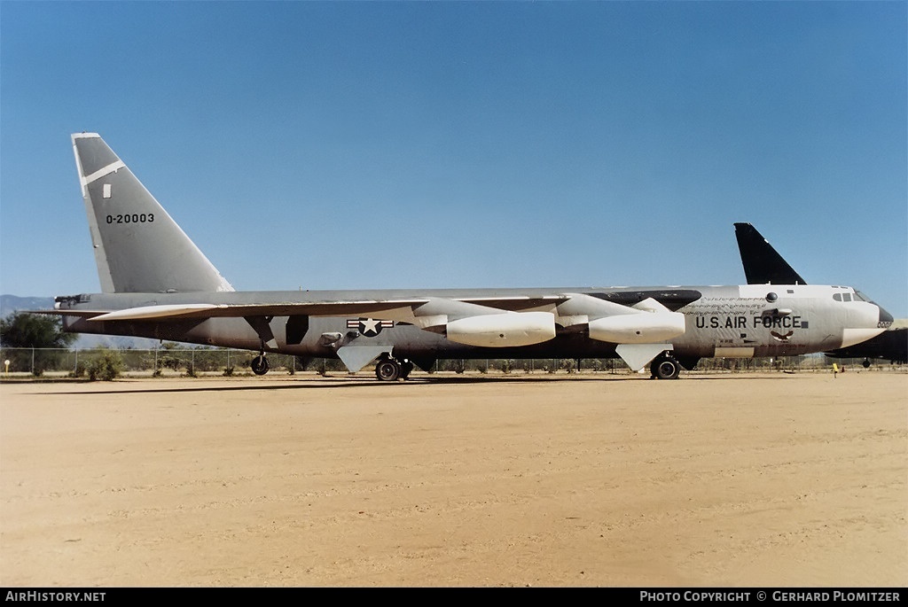 Aircraft Photo of 52-003 / 0-20003 | Boeing NB-52A Stratofortress | USA - Air Force | AirHistory.net #92959