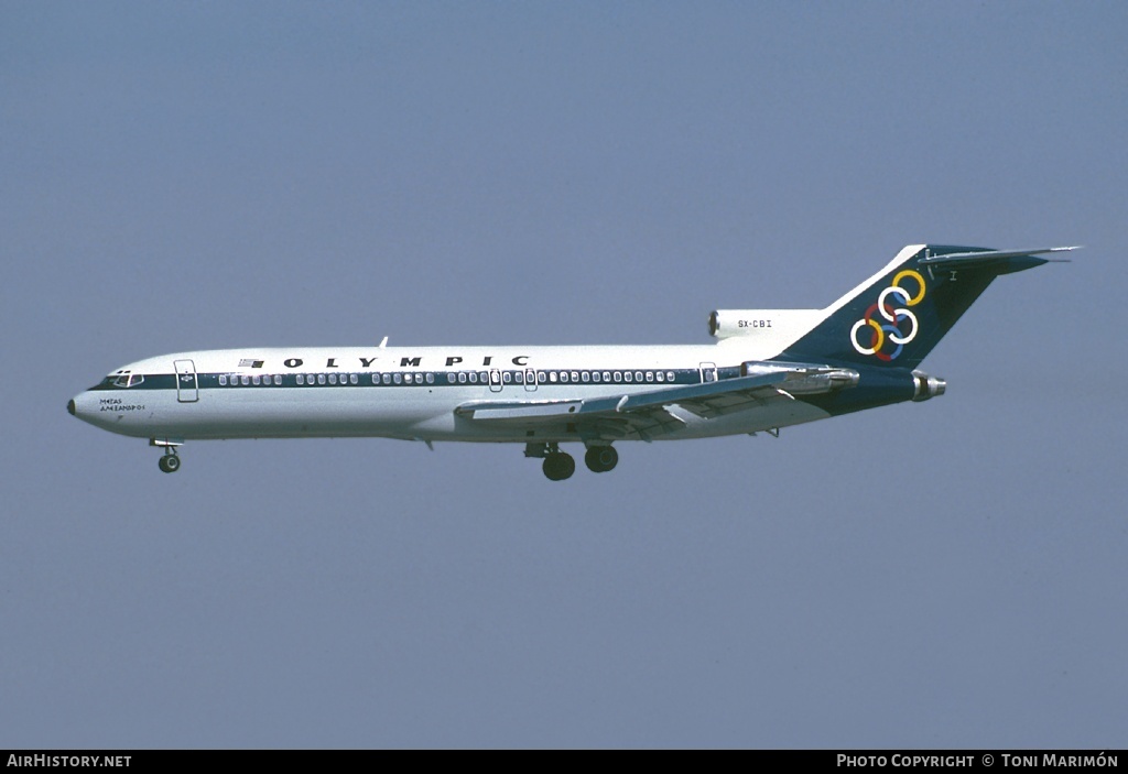 Aircraft Photo of SX-CBI | Boeing 727-230/Adv | Olympic | AirHistory.net #92972