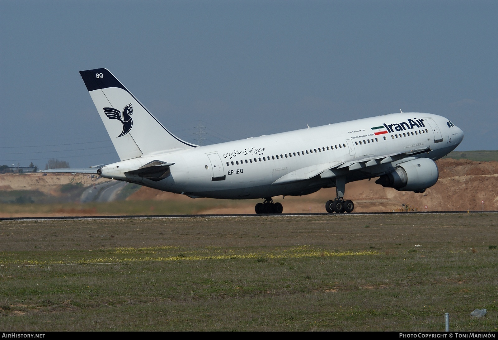 Aircraft Photo of EP-IBQ | Airbus A310-203 | Iran Air | AirHistory.net #92979