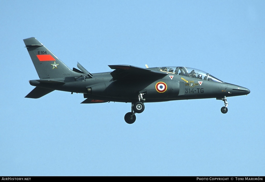 Aircraft Photo of E104 | Dassault-Dornier Alpha Jet E | France - Air Force | AirHistory.net #92993