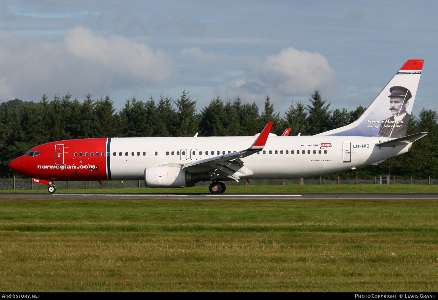 Aircraft Photo of LN-NIB | Boeing 737-86J | Norwegian | AirHistory.net #92998